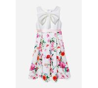 iAMe Girls Botanical Beauty Dress in White - White - 4 Yrs