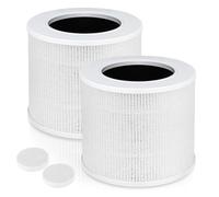 iAmoy 2-Pack Air Purifier Replacement Filter Compatible with LEVOIT Core Mini-RF, True HEPA Filter, Activated Carbon, Efficient Cleaning for Healthy Indoor Air