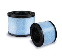 iAmoy 2 Pack Replacement Filter for CONOPU DH-JH01/DH-JH06, AROEVE MK01/MK06, ToLife TZ-K1, Kloudi DH-JH01, 360° 3-in-1 Filtration Compatible with Air Purifier - for Small Households
