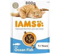 Iams Vitality Adult Cat Food With Ocean Fish 800g