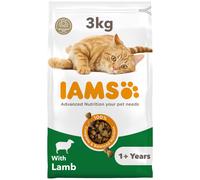 Iams Adult Lamb Dry Cat Food - 3kg