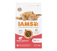IAMS Adult Dry Cat Food - Salmon - 3kg