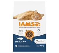 IAMS Advanced Nutrition Senior Cat 7+ with Tuna - Economy Pack: 2 x 10kg