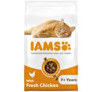 Iams Advanced Nutrition Senior Cat Food (Fresh Chicken) - Bag Size : 10Kg