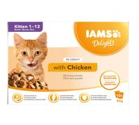 Iams Cat Delight Kitten Gravy 12x85g
