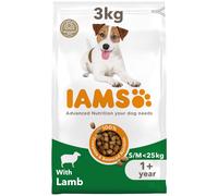 IAMS Adult Small Medium Dry Dog Food Lamb 3kg