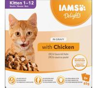 IAMS Delights Kitten in Gravy 24 x 85g