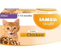 Iams Delights Kitten In Gravy 8Pk