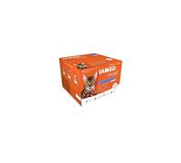 IAMS Delights Wet Food Land and Sea Collection for Adult Cats with Meat and Fish in Gravy, 24 x 85 g