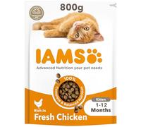 IAMS for Vitality Kitten Food with Fresh Chicken [800 g]