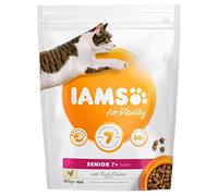 IAMS for Vitality Senior Cat Food with Fresh chicken, 800g