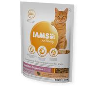 Iams for Vitality Sensitive Digestion Rich in Turkey 1+ Years 800g
