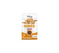 IAMS Indoor Complete Dry Cat Food for Adult and Senior Cats with Chicken 10 kg