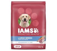 IAMS Large Breed Adult Dry Dog Food Lamb & Rice Recipe, 30 lb. Bag