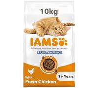 IAMS Vitality Light in fat Sterilised Cat with Fresh chicken 10kg