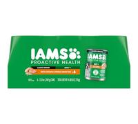 IAMS Proactive Health Adult Wet Dog Food Classic Ground with Chicken and Rice, 13 oz. Cans, Pack of 6