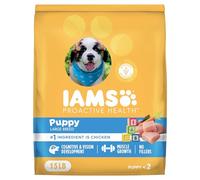 IAMS Proactive Health Large Breed Puppy Food with Real Chicken, 15 lb. Bag