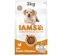 IAMS Large Breed Puppy Dry Dog Food - Chicken - 3kg
