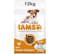 IAMS for Vitality Small and Medium Breed Puppy Food Chicken - 12kg