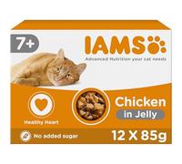 IAMS Senior Wet Cat Food Chicken in Jelly 12 x 85g