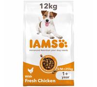 Iams Vitality Adult Small and Medium Dog Food 12kg