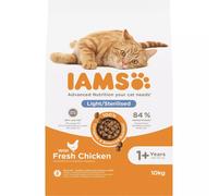 IAMS Vitality Cat Light In Fat Sterilised Chicken 10kg 1 Bag