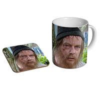 Ian Beal Keepin It Real Funny Ceramic Tea - Coffee Mug + Coaster Gift Set …