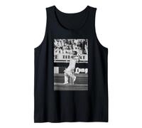 Ian Botham Bats England V Australia Cricket Ashes Test Match Tank Top