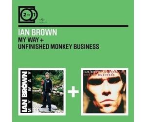 IAN BROWN - 2 FOR 1: MY WAY/UNFINISHED MONKEY BUSINESS 2 CD++++++++++ NEW