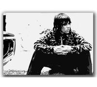 Ian brown stone roses canvas picture 12"x16" framed and ready to hang