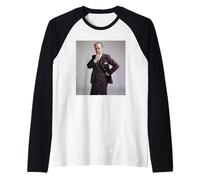 Ian Carmichael TV Radio Actor Duffy Archive Photography Raglan Baseball Tee