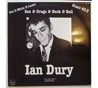 Ian Dury - Dury, Ian / Sex & Drugs & Rock & Roll / Get It While It Lasts! / Giant 45,5 / 1977 / Bildhülle mit bedruckter ORIGINAL Innenhülle / STIFF RECORDS # 750.004 / 750004 / Französische Pressung / 12" Vinyl Maxi-Single -Schallplatte /