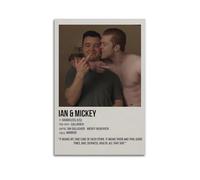 Ian & Mickey from Shameless (us) Poster Wall Art Canvas Poster Modern Painting for Living Room Bed Room 12x18inch(30x45cm) Unframe-style