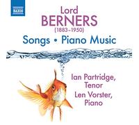 Ian Partridge/Len Vorster – Lord Berners: Songs; Piano Music – CD – NAXOS
