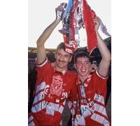 Ian Rush & Robbie Fowler - Liverpool Signed Autographed A4 Photo Print