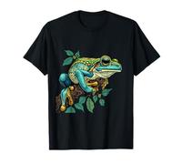 ian Shamanic Ritual Kambo Ceremony & Sacred Frog Design T-Shirt