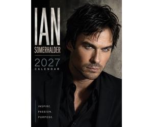 Ian Somerhalder 2027 Wall Calendar | A3 Size | Premium Quality | For Fans & Collectors