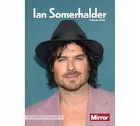 Ian Somerhalder A3 Calendar 2026, Wall Calendars, Month To View, Gift