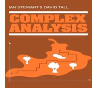 Ian Stewart Complex Analysis Hardcover Book in White Ian Stewart White