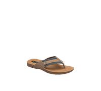 'Ian' Toe-Post Mule Sandals Lotus Blue 7