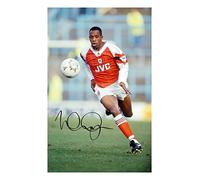 Ian Wright - Arsenal Autograph Signed A4 Photo Print
