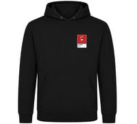Ian Wright Arsenal Icon Frame Men's Hoodie - Black / XS