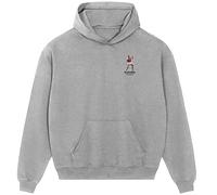 Ian Wright Badge Men's Hoodie - Gray / S