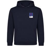 Ian Wright Crystal Palace Icon Frame Men's Hoodie - Navy / L