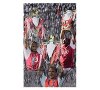 Ian Wright & Thierry Henry & Dennis Bergkamp - Arsenal Autographed Signed A4 Photo Print