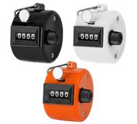 IAndhy 3Pcs Clicker Counter, Digital Tally Counter Set for Sports Coaching, Clicker Knitting Stitch Tracking, Fishing Catch Monitoring, Classroom Attendance, Event Participant Management, 3x4.5 cm