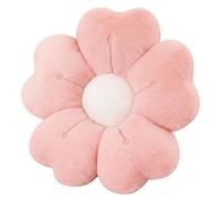IAndhy Flower Cushion, Cute Pillows, Daisy Cushion, Cute Soft Fluffy Flower Pillow, Pink Pillows for Sofa, Bed, Living Room, Office, Car Floor and Home Decoration
