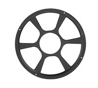 IANDOPL 12in Car Speaker Protective Mesh Cover, Universal Wireless Audio Accessory, Carbon Black Metal Speaker Grille with Durable Mesh Guard for Vehicle Stereo Systems