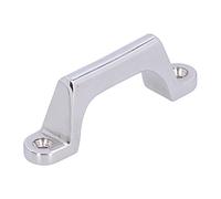 IANDOPL 96mm Boat Handle, Marine Grab Handle in 316 Stainless Steel, Polished Silver Handrail for Yachts Fishing and Speed Boats, with Screw Mount