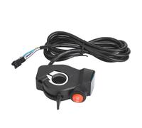 IANDOPL E - Bike Thumb Throttle LCD Display, Wireless Voltage Power Switch, Digital Battery Monitor for 12V-99V E - Bikes, Real - Time Voltage Readout with Auto - Identify Function
